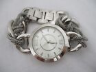 Chico's Women's Silver Toned Bracelet Band Analog Watch