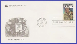 USA3 #2102 LECTORES U/A DIGEST FDC Prevención del Delito - Imagen 1 de 1