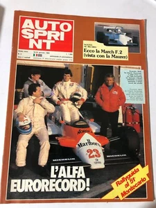 Magazin Magazin Auto Sprint 1983 Nr.03 March F.2 Alfa Eurorecord Maurer (2) - Bild 1 von 1