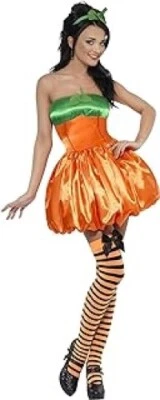 Halloween Sexy Fever Pumpkin Costume - Image 1 of 2