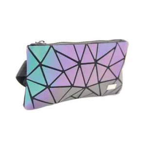 AIKO-MOZAIKO BAN.A.LU-GEOMETRIC LUMINOUS FANNYPACK SMALL AND COLOR CHANGING - Picture 1 of 4