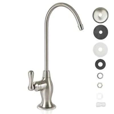 Puroflo Chrome Plated Reverse Osmosis Faucet, NSF Certified Lead-Free Water