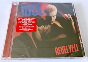 Billy Idol - Rebel Yell - NEW 2 CD 40th Anniversary Edition with 13 Bonus Tracks - Picture 1 of 4
