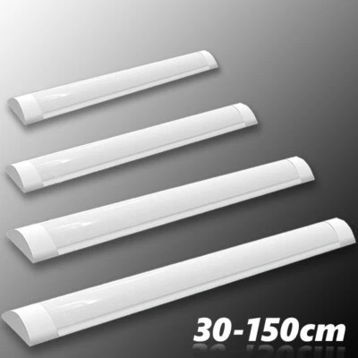 Unterbauleuchte LED Küche Flur Unterschrankleuchte Lichtleiste 230V Beleuchtung - Bild 1 von 4