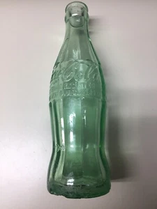 Coca Cola Glass Bottle, Cleveland,TN,Christmas Coke Dec 25, 1923-chips On Base - Picture 1 of 8