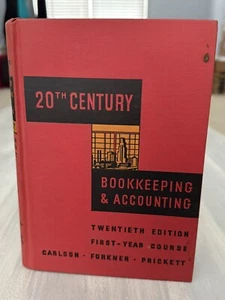 20th Century Bookkeeping and Accounting, 1952 (20th Edition, Hardback) - Picture 1 of 4