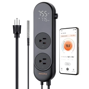 Controlador de Temperatura Bluetooth Salida Termostato Control Día/Noche Refrigerador - Imagen 1 de 8