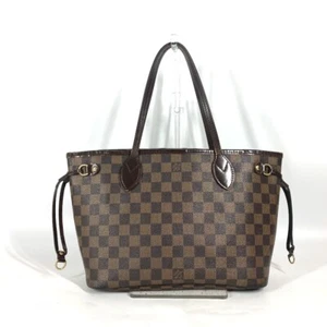 LOUIS VUITTON N41359 Damier Never full PM Tote Bag Shoulder Bag - Foto 1 di 17
