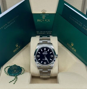 Mint Rolex Explorer 40mm, Black, 224270, dated 2024 - Picture 1 of 15