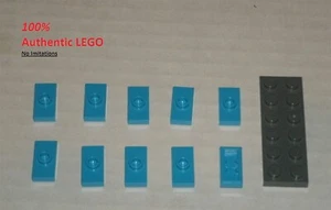 LEGO NUEVO 1x2 Placa Azul Oscuro 1 Tachuela (10x) 6151671 Ladrillo 15573 - Imagen 1 de 1