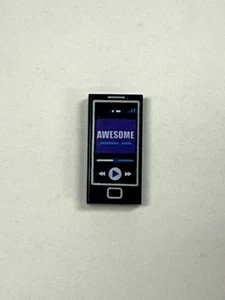 Lego 'Impresionante' iPod 1x2 Azulejo Decorado - Imagen 1 de 1