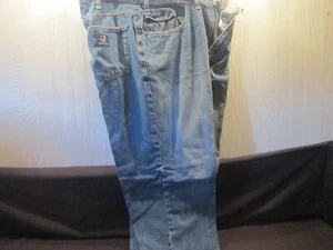 Pantalones de mezclilla para hombre REAL WORK WEAR talla 38 X 29 azul - Imagen 1 de 4
