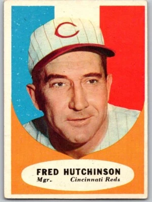  1961 Topps #135 Fred Hutchinson MG - Image 1 of 2