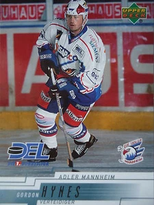 1 Gordon Hynes Adler Mannheim DEL 2000-01 - Imagen 1 de 1