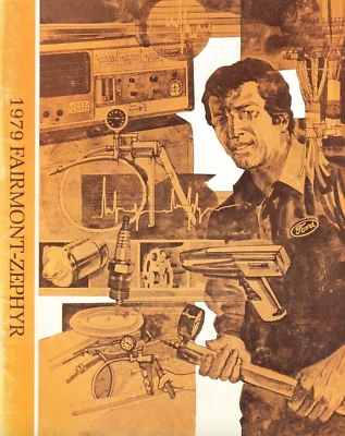 1979 Ford Fairmont & Zephyr Eléctrico & Vacío Manual Cableado - Imagen 1 de 4