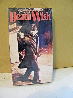 Death Wish VHS Tape Sealed 1990 Paramount Charles Bronson - Image 1 of 2