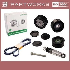 Keilriemenset für PORSCHE Cayenne 4.5 S turbo 955 9PA + Umlenkrollen + Spanner - Picture 1 of 11