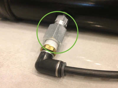 Accesorios adaptadores de choque de aire Monroe de metal (2x) para mini camiones, VW, Harley, Datsun Foto 1 de 4