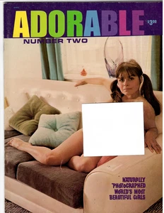 Men's ADORABLE Magazine #2 Figure Models, Late 1960's - Imagen 1 de 2