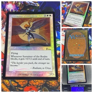 MTG Sustainer Of The Realm 🇬🇧 ⚪️ NM FOIL Magic Urzas Legacy 1999 Vintage OG - Bild 1 von 5