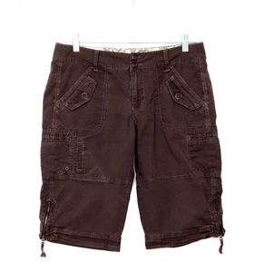 Apt 9 Damengröße 12 braune Cargo-Bermudas - Bild 1 von 2