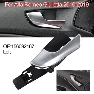 Door Handle Trim Brand New Chrome Silver Easy Installation High Reliability - Picture 1 of 12