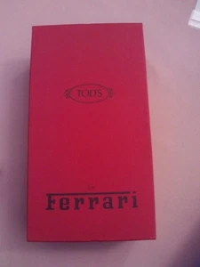 1 LEERER ORIGINAL FERRARI TOD"S /  SCHUHKARTON  / GRÖSSE 11 / SCHUHE / TODS - Bild 1 von 6