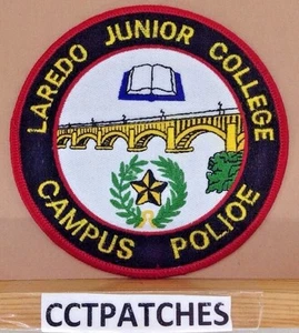 PARCHE DE HOMBRO DE POLICÍA DEL CAMPUS DE TEXAS LAREDO JUNIOR COLLEGE TX - Imagen 1 de 2