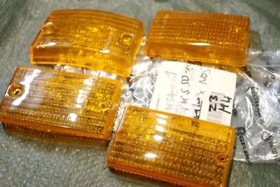 Blinker Glas SATZ Veralux (mit E-Nummer) NOS Vespa PK 50 80 125 S SS Freccia - Bild 1 von 4