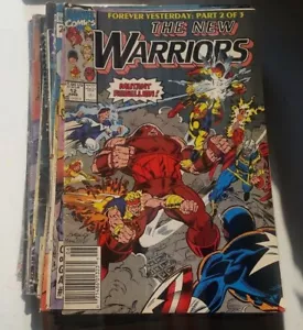 New Warriors #12 1991 Marvel Comics Mark Bagley xmen beast havoc mutant rebellio - Picture 1 of 2