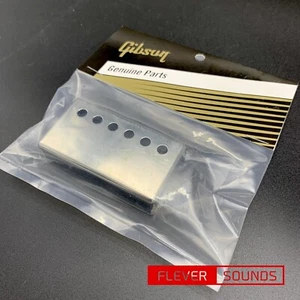 Gibson Les Paul PRPC-030 Neck Humbucker Cover Nickel Guitar Genuine Parts - Picture 1 of 12