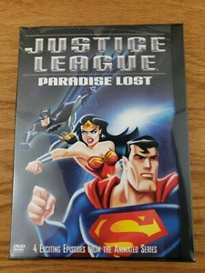 New, Justice League, Paradise Lost (DVD, 2003) 4 Episodes, Sealed w/split case - Picture 1 of 2