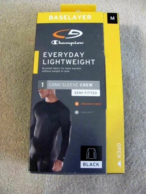 Champion C9 Base Layer Everyday Lightweight Fitted Long Sleeve L - Ship