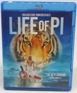 Life of Pi Movie Blu Ray 2012 Suraj Sharma Irrfnan Khan Tabu Adil Hussain - Picture 1 of 6