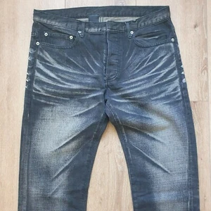 Dior Homme 2003 VoTC by Hedi Black clawmark jeans denim Made In Japan Europe 48 - Picture 1 of 24