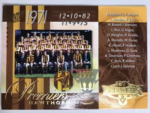 AFL Select Classic Premiership 2008 conmemorativo PC47 Hawthorn 1971 - Imagen 1 de 2