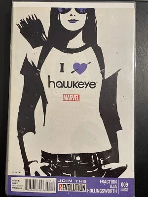 Hawkeye #9 HTF 2nd Print 1st App Kazi the Clown Marvel 2013 Pizza Dog VF/NM - Image 1 of 4