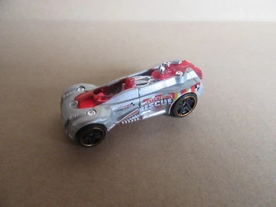 293H Hotwheels Thailandia Gearonimo Argento Mattel 1:64 - Immagine 1 di 4