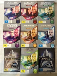 Star Trek The Next Generation DVD Complete Series Seasons 1-7 PAL Region 4 VGC - Picture 1 of 20