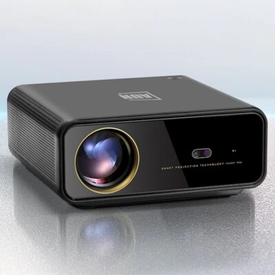 18000 Lumens Home Theater Projector 1080P Android 11 Built-in Stereo Speakers - Image 1 of 4