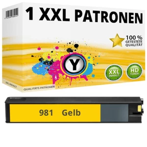 1x Tinte Patrone für HP 981A PageWide Enterprise MFP 586z 586dn 586f 556dn 556xh - Bild 1 von 5