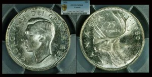 1950 Canada 25C PCGS MS64 (Canada Quarter) - Picture 1 of 1