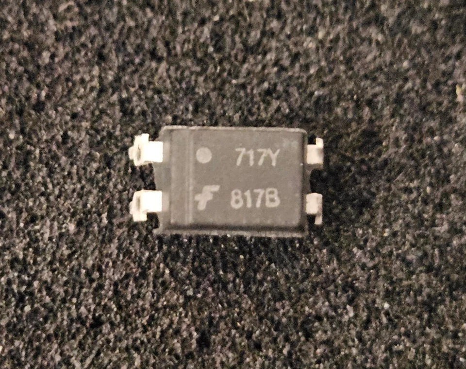 H11A817B, OPTOACOPLADOR, 5300Vrms, Salida NPN 70V, DIP-4 Fairchild Cantidad - 5 piezas Foto 1 de 1