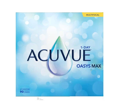 ACUVUE OASYS MAX 1-DAY Multi von Johnson & Johnson Tageslinsen 30er und 90er Box - Bild 1 von 2