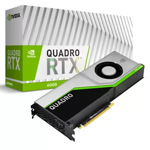 Nvidia Quadro RTX 6000 Graphics Card - 24GB GDDR6 - 4608 CUDA Core Nvidia Quadro - Picture 1 of 4