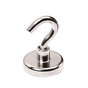 32 mm Strong Magnets Hooks Magnetic Hanging S N38 Neodymium Rare Earth Hold 8x - Picture 1 of 4