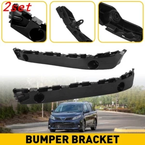 2set Left+Right Bumper Support Bracket Bumper Retainer For 2011-20 Toyota Sienna - Picture 1 of 10