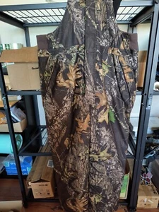 CABELAS WOMENS 2XL 50x29 Insulated Bib Overalls Mossy Oak Realtree Camo Forest - Picture 1 of 7