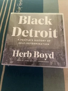 HERB BOYD-BLACK DETROIT- AUDIO BOOK- NEW/SEALED - Bild 1 von 2