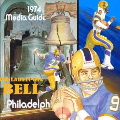 WFL PHILADELPHIA BELL 1974 38 páginas guía de medios Liga Mundial de Fútbol. Foto 1 de 3